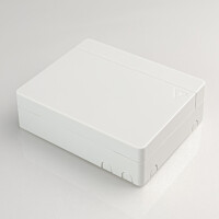 LWL Verteilerbox 4-fach FTTH-BOX ABS weiß 2