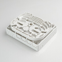 LWL Verteilerbox 4-fach FTTH-BOX ABS weiß 3