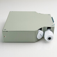 LWL Verteilerbox 6-fach für Hutschiene (DIN rail) Metal