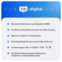 Digital Satfinder hb-digital SF-888G mit digital Display ein