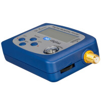 Satfinder Digital hb-digital SF-888G mit LCD Display eingebauter Kompass und Ton blau