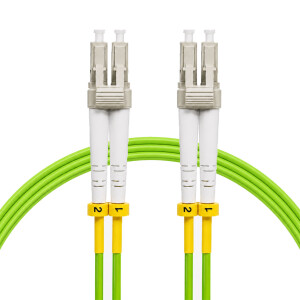 20m Fiber Optic Patch Cable LC-LC OM5 Duplex 50/125...