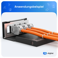 Patchpanel 4/6/8/12/16 Port mit oder ohne Keystone Module - 