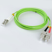 Cordon fibre optique LC-SC OM5 Duplex 50 gallery