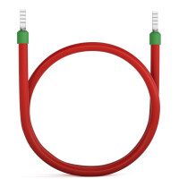 365mm Wiring bridge 6mm² (H07V-K) - with red wire end f