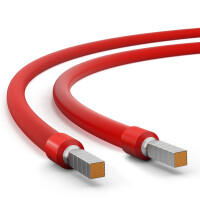 365mm Wiring bridge 10mm² (H07V-K) - with red wire end 