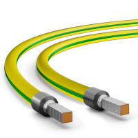 580mm Wiring bridge 4mm² (H07V-K) - with yellow/green w