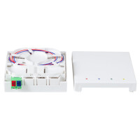 FTTH Connection Box 1x LC/APC Duplex with Connection Cable 6