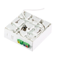 FTTH Connection Box 2x LC/APC Duplex with Connection Cable 2
