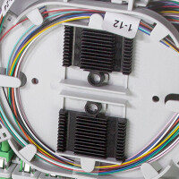 FTTX-Anschlussgehäuse 24x LC/APC voll bestückt IP5