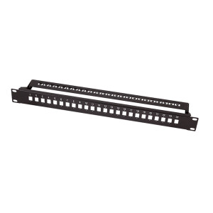 19 Zoll Glasfaser Patchpanel 24 Port – SC Simplex /...