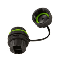 LWL Outdoor Verbinder SC/APC Duplex IP68 mit Staubkappe mit 