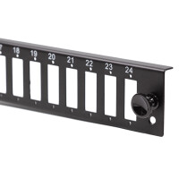 Frontblende 24x SC-Duplex oder LC-Quad für 19 zoll Sple