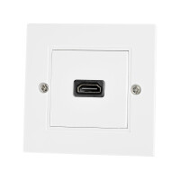 HDMI Wanddose Unterputz 1-fach HDMI-A au gallery