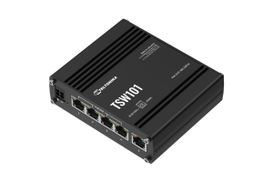 Teltonika TSW101 PoE+ Switch Netzwerk 5 Port Gigabit Automot