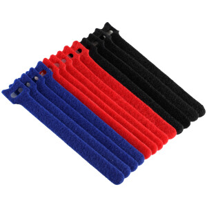 Velcro Cable Ties short – 14.5 cm Nylon Polyester...