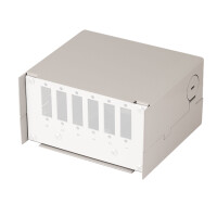 LWL Mini Spleißbox Metall für Hutschiene DIN Rail