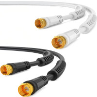 SAT Kabel 110dB 4-fach geschirmt – 2x F