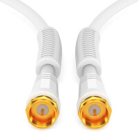 3,5m SAT Kabel 110dB 4-fach geschirmt – 2x F-Stecker v