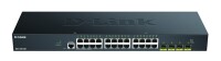 D-Link DGS-1250-28X/E Smart Managed Switch 24 GbE Ports + 4x
