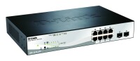 D-Link DGS-1210-10P/E PoE+ Switch 8 Gigabit PoE Ports + 2 SF