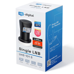 LNB Single hb-digital UHD 101S schwarz