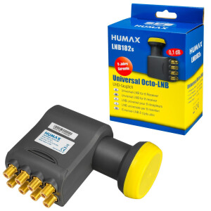 LNB Octo Humax 182s for 8 participants weatherproof...