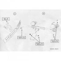 Multifeed rail 14&deg; for satellite dish Humax
