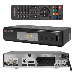 Refurbished RED Opticum C200 Kabel TV Receiver DVB-C FULL HD mit PVR