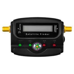 Satfinder Digital hb-digital SF-99 with LCD display built-in compass and sound black
