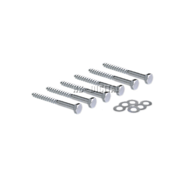 Screws D01 x 6 Dur Line + washers for rafter brackets 
