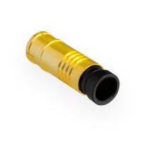 Kompression IEC-Buchse f&uuml;r Koaxkabel &Oslash; 6,8 - 7,2 mm vergoldet