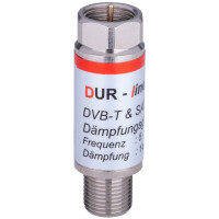 Attenuator 14dB F plug / F coupling 