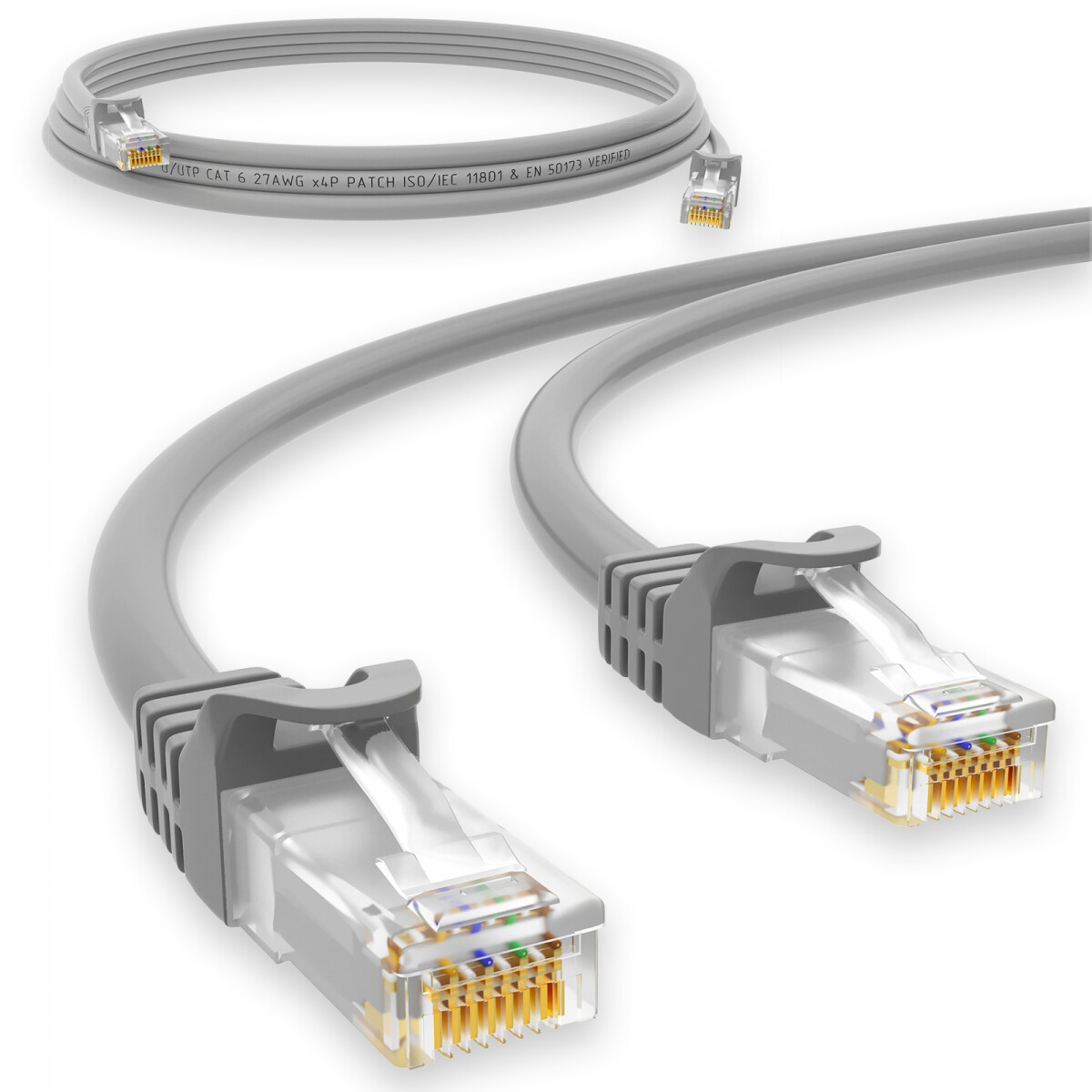 CAT6 Patchkabel Netzwerkkabel 90° Winkel Kabel Ethernet LAN Internetl DSL 1 GBit 
