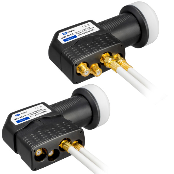 Universal Quattro LNB Digital FULL HD HDTV 4K UHD Für Multischalter