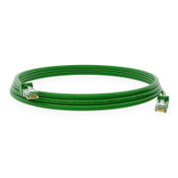 2 m RJ45 Patch cable CAT 6 U/UTP PVC Green
