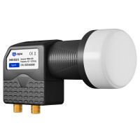 LNB Twin hb-digital UHD 202 S for 2 participants LTE filter weatherproof