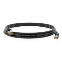 2 m RJ45 Patch cable CAT 6 U/UTP PVC Black