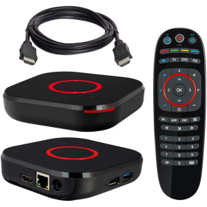 Refurbished MAG 424w3 IPTV Set Top Box 1GB RAM with 4K and HEVC H 265 support Linux WLAN integrated