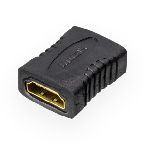 HDMI adapter HDMI socket / HDMI socket gold-plated