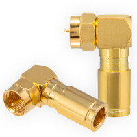 1m-50m Sat Anschlusskabel CCS 135 HQ mit Winkel Kompressions