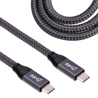 0,5 m USB 3.2 Kabel USB C Kabel Gen 2x2 USB C Stecker auf USB C Stecker bis zu 20 Gbit/s
