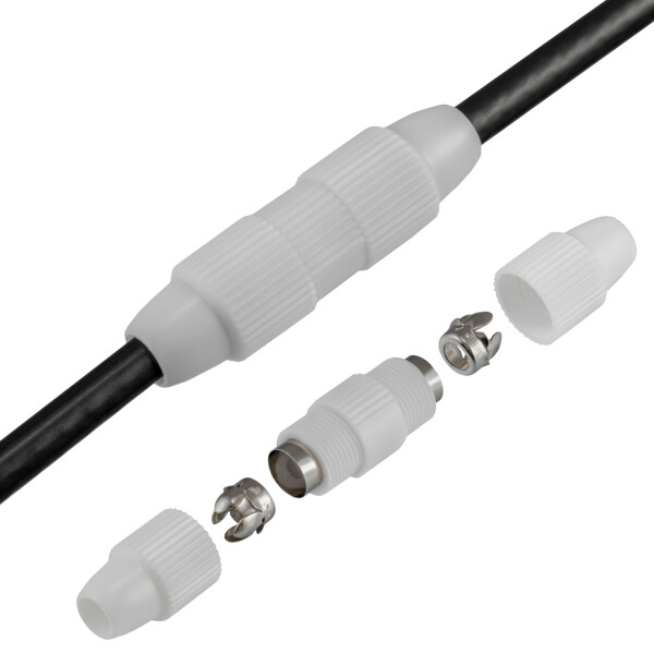 Connector Dismountable for Coaxial Cable Long Version