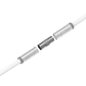 IEC Verbinder Stecker auf Stecker aus Metall