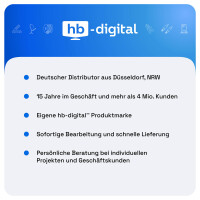 Satfinder Digital hb-digital SF-99 mit LCD Display eingebaut
