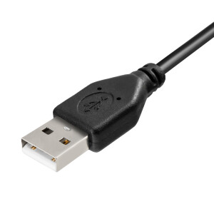 1 m USB 2.0 cable USB A plug to mini USB plug