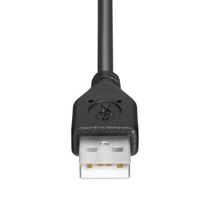 3 m USB 2.0 Kabel USB A Stecker auf Mini USB Stecker