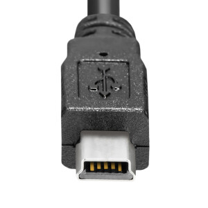 5 m USB 2.0 Kabel USB A Stecker auf Mini USB Stecker