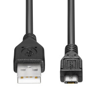 USB 2.0 cable USB A plug to Micro USB 