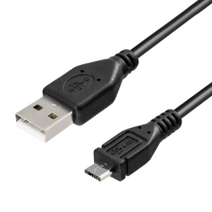 0,5 m USB 2.0 Kabel USB A Stecker auf Micro USB